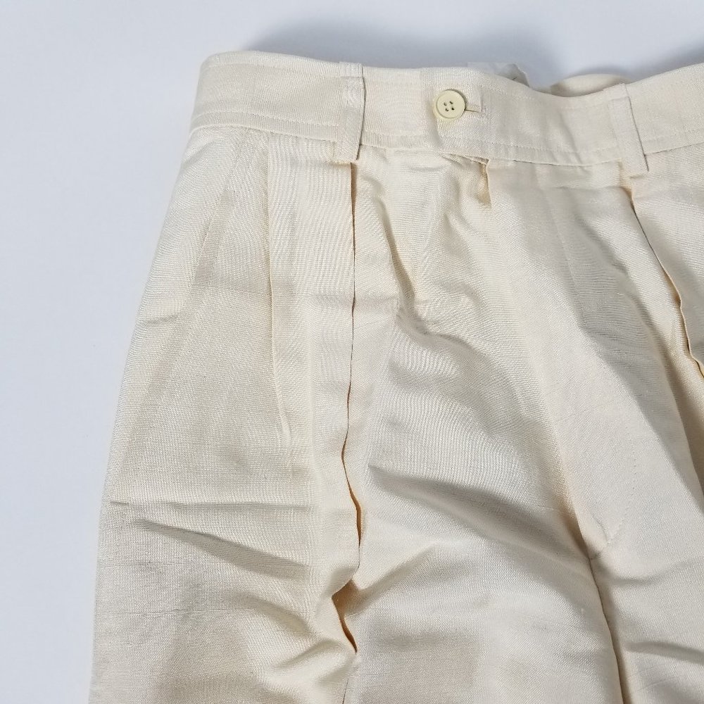 Vintage Yves Saint Laurent Ivory Pant Suit - Picture 11 of 15
